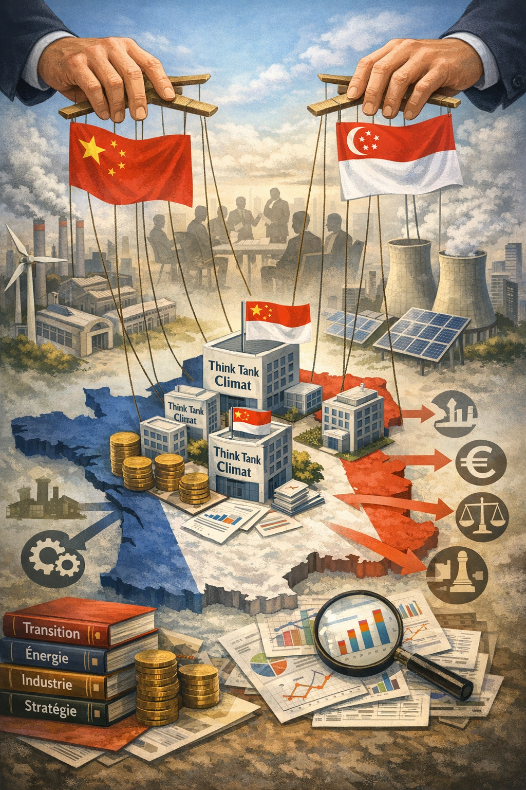 Un groupe sino-singapourien rachète 20 % du marché français des think tanks climat en moins de dix-huit mois