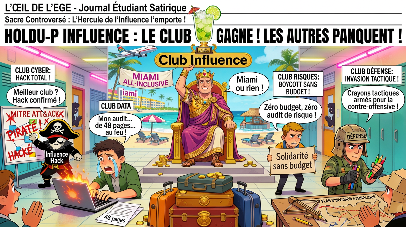 La République Bananière de l’EGE : quand l’influence devient la nouvelle monnaie